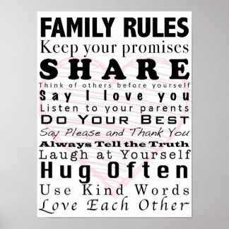 Family Regler Poster