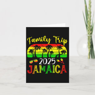 Family Resa Jamaica 2025 Summer Vacation Beach Mat Kort