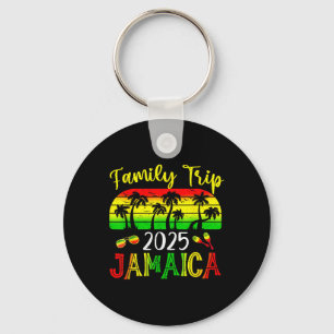 Family Resa Jamaica 2025 Summer Vacation Beach Mat Nyckelring
