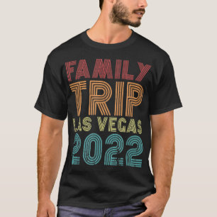 Family Resa Las Vegas 2022 Vacation Matching Vinta T Shirt