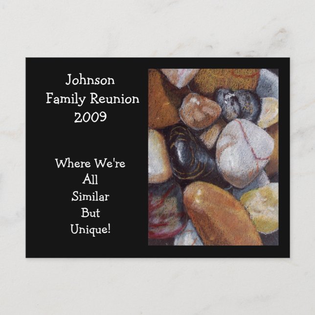 FAMILY REUNION 2009 POSTCARDS INBJUDAN VYKORT (Framsida)