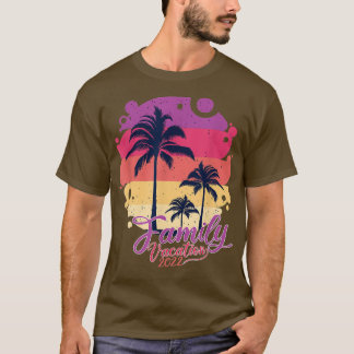Family Reunion 2022 Family Cruise Family Vacation T Shirt