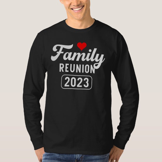 Family Reunion 2023 Meeting Celebration Family Mat T Shirt (Framsida)