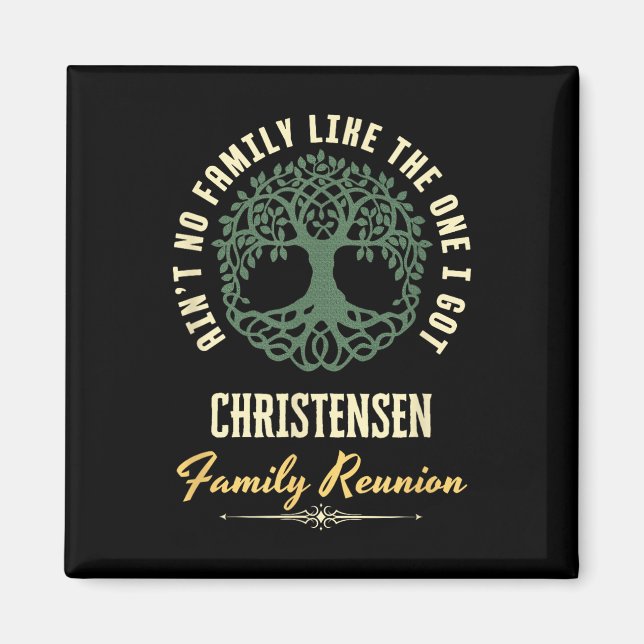Family Reunion 2025 Matching Design - Christensen Magnet (Framsidan)