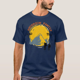 Family Reunion Anpassningsbar Mountains Road Resa  T Shirt