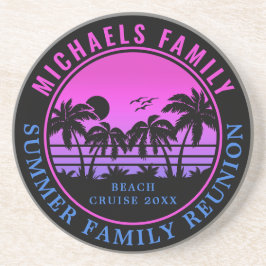 Family Reunion Beach Cruise Sunset Vacation Underlägg