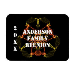 Family Reunion Bright Celestial Ljus Keepsaky Magnet