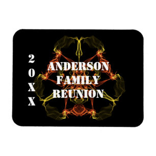 Family Reunion Bright Celestial Ljus Keepsaky Magnet
