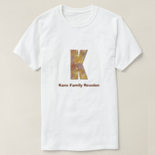 Family Reunion Patchwork Land Brev K Monogram T Shirt