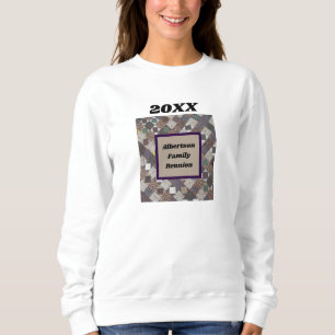 Family Reunion Patchwork Quilt Photo Keepsak T Shirt