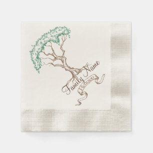 Family Reunion Träd Pappersservett