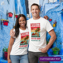 Family Reunion Vacation Morocco Trip Group  T Shirt