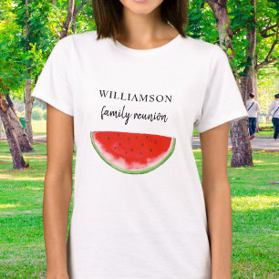 Family Reunion Watermelon T Shirt
