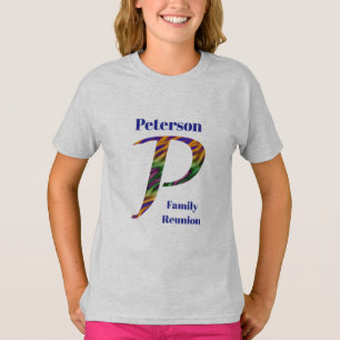 Family Reunion Wearable Keepsaké Brev P Monogram T Shirt