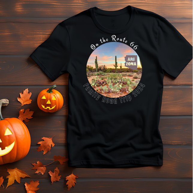 Family Road Resa 2024 på flygväg 66 T Shirt (Skapare uppladdad)
