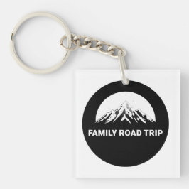 Family Road Trip Mountains Logo