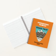 Family Road Trip Travel Journal