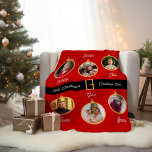 Family Santa Bälte Anpassningsbar Photos Helgdag Fleecefilt<br><div class="desc">Den här berömvärda filmen från bälte stil är redot att anpassa sig och ge som en gåva eller behålla för din familj!</div>