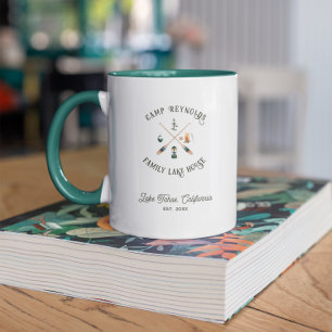 Family Sjö House Monogram Mugg