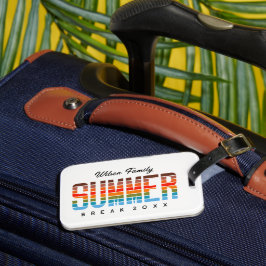 Family Summer Break Sunset Beach  Bagagebricka