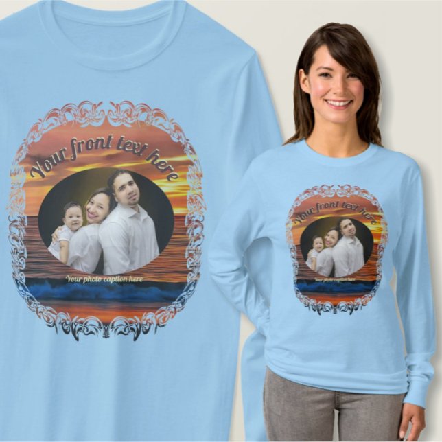 Family Sunset 1577 T Shirt (Skapare uppladdad)