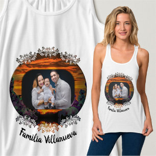 Family Sunset Plaza Marina 2584 Linne Med Racerback