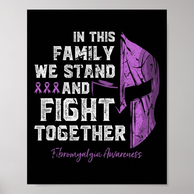 Family Support Awareness Spartan Krigare  Poster (Framsidan)