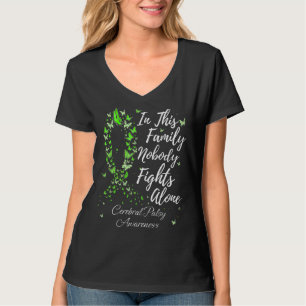 Family Support Cerebral Palsy CP Awareness T Shirt