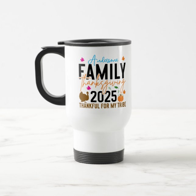 Family Thanksgiving 2025 | Redigerbart Turkiet Resemugg (Vänster)