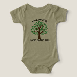 Family Träd Cute Anpassningsbar Reunion Party T Shirt