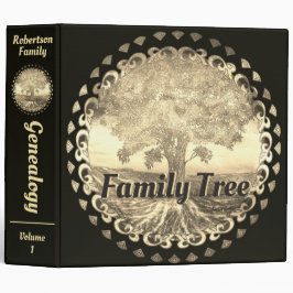 Family Träd Genealogy Binder