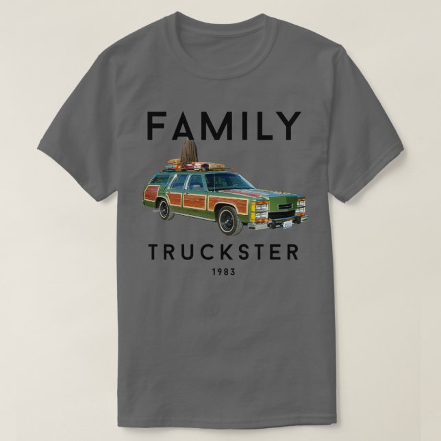 Family Truckster 1983 T Shirt (Design framsida)