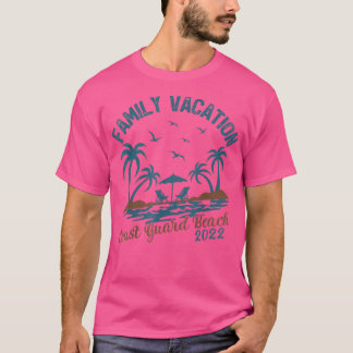Family Vacation 2022 Handflatan Träd Florida Kuste T Shirt