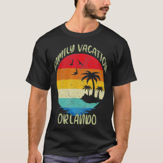 Family Vacation 2022 Orlando, Florida Summer Vacat T Shirt