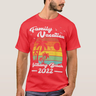 Family Vacation 2022 Vintage Delaware Bethany Beac T Shirt