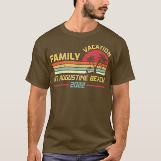 Family Vacation 2022 Vintage Florida St Augustine T Shirt