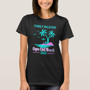 Family Vacation 2022 Vintage Massachusetts Cape Co T Shirt