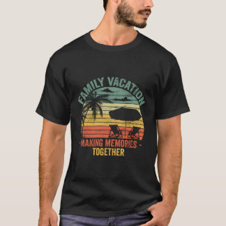 Family Vacation 2023 Beach Matching Summer Vacatio T Shirt