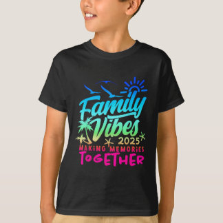 Family Vacation 2025 Beach Matching Family, sommar T Shirt