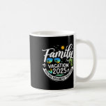 Family Vacation 2025 Beach Matching Summer Vacatio Kaffemugg<br><div class="desc">Familjevakation 2025 Beach Matching Summer Vacation 2025 1</div>
