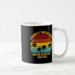 Family Vacation 2025 Beach Matching Summer Vacatio Kaffemugg<br><div class="desc">Family Vacation 2025 Beach Matching Summer Vacation</div>