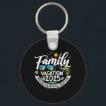 Family Vacation 2025 Beach Matching Summer Vacatio Nyckelring<br><div class="desc">Familjevakation 2025 Beach Matching Summer Vacation 2025 1</div>