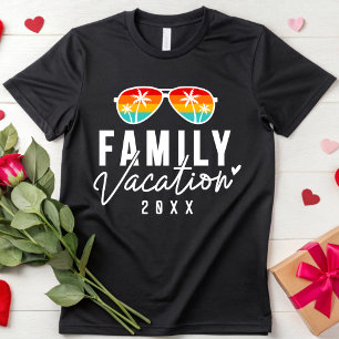 Family Vacation 2025 Beach Squad Travel Sommar T Shirt