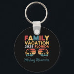 Family Vacation 2025 Florida Skapar Memories Beach Nyckelring<br><div class="desc">Family Vacation 2025 Florida Skapar Memorials Beach Resa 2025</div>