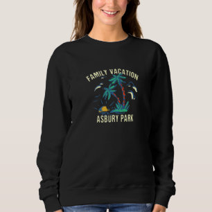 Family Vacation Asbury Park Summer New jersey Trop T Shirt