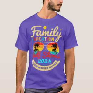 Family Vacation Bukt Shores Alabama 2024 Skapar mi T Shirt
