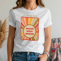 Family Vacation Colorful Roligt Sunshine Retro