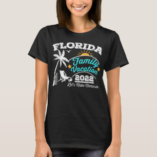 Family Vacation Florida-strand 2022 Resematchning T Shirt