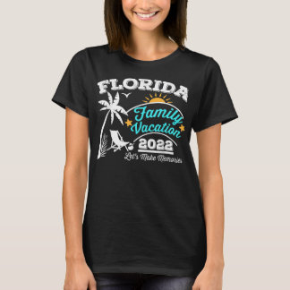 Family Vacation Florida-strand 2022 Resematchning T Shirt