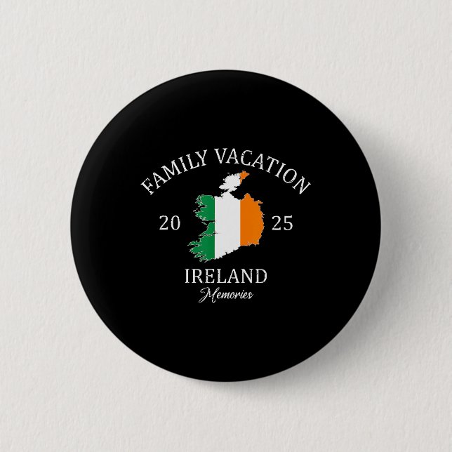 Family Vacation Ireland 2025 Family Travel Squad Knapp (Framsida)